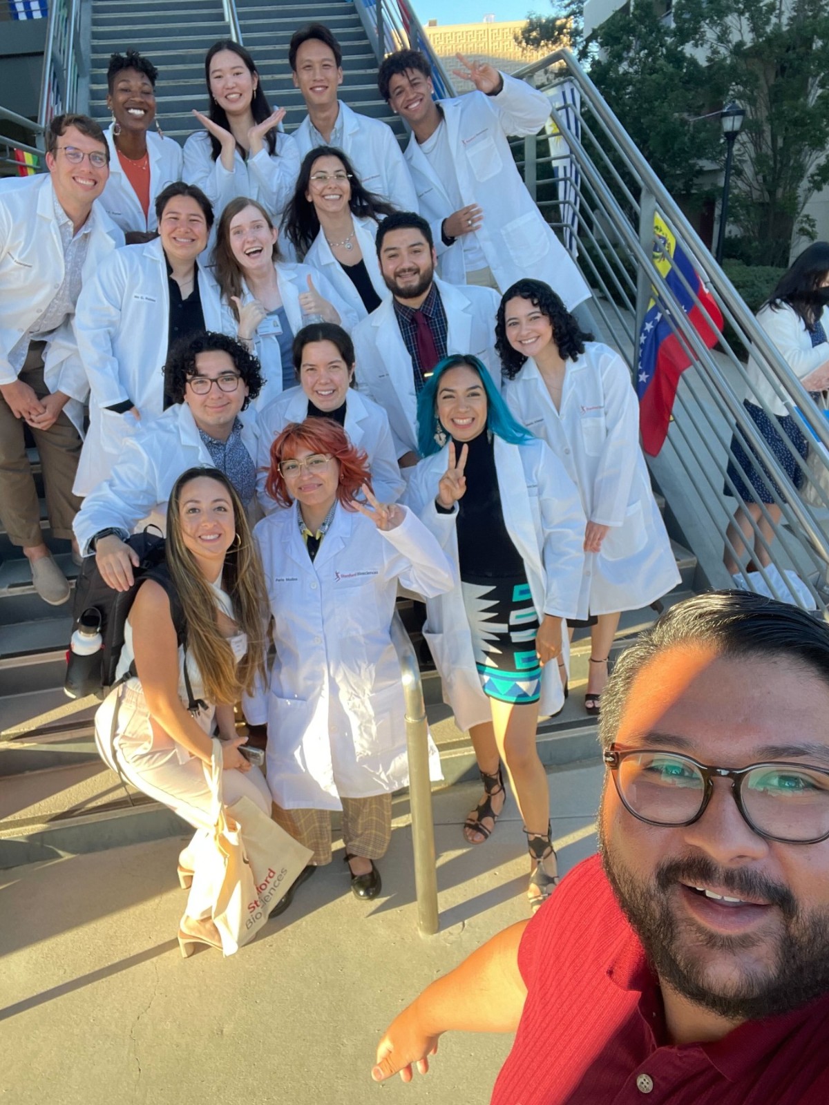 2023 Stanford Biosciences Lab Coat Ceremony with ADVANCE Cohort